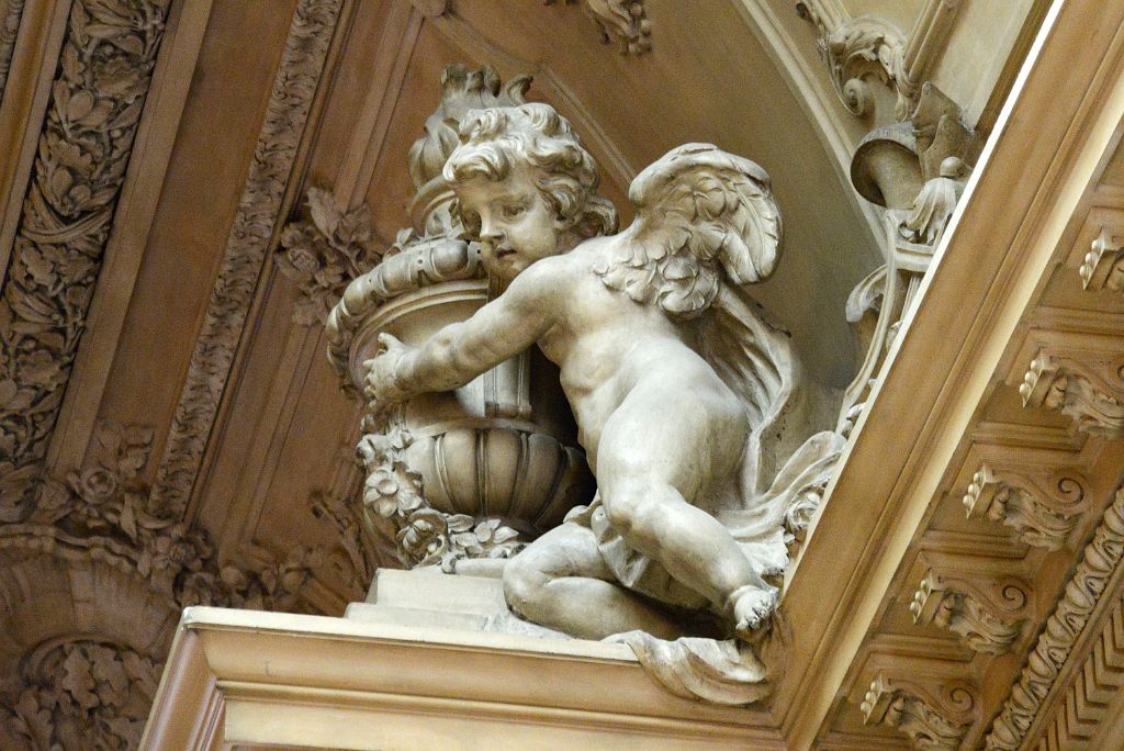 21 Baby Winged Angel In Salon de Bustos Hall Of Busts Teatro Colon Buenos Aires